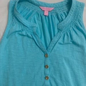 Light blue Lilly essie top